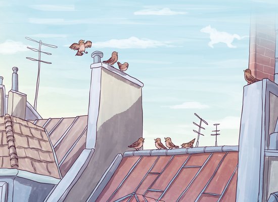 Gedicht: Spatzen-Internationale