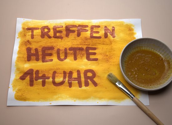 Wie funktioniert die Geheimtinte?