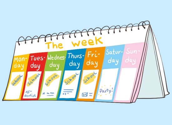March quiz: Days of the week