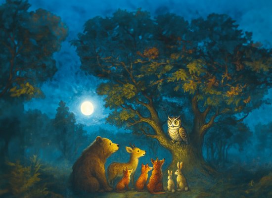 Märchen: Die Geschichte von der weisen Eule