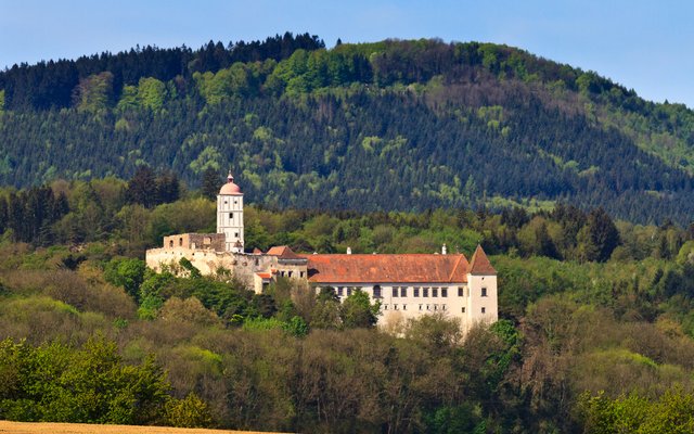 Die Schallaburg liegt in Niederösterreich und stammt aus dem Mittelalter.